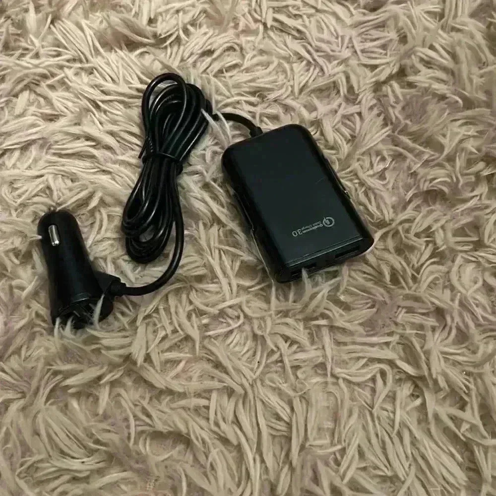 Backseat Car Charger W Clip